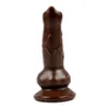 Black Anal Sucker Dildo Super Soft Women's Gay Hands Бесплатные Играть Большой LifeLike Toy Toys Big 7 "S сексуальные игрушки