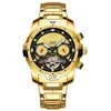Novo relógio Gold Gold Rose Colorful Simple Watch Sports Watchl1