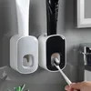 Dispenser automatico di dentifricio Montaggio a parete Bagno Accessori per il bagno Porta spazzolino spremi dentifricio impermeabile