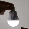 Ampoules LED E27 Bbs Lampe d'urgence 5W 7W 9W 12W Contrôle manuel/Matic Lumière à 180 degrés Les vendeurs de rue utilisent 35 heures de travail Drop Deliver Dhjav