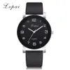 Pai marque Bracelet montre femmes mode cuir noir Quartz montres dames horloge Relogio Feminino Reloj Mujer