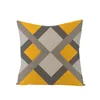 Coussin / oreiller décoratif décor à la maison housse de coussin géométrique ins polyester lin salon canapé voiture taie d'oreiller taie d'oreiller couvre-oreillers