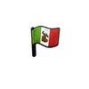 Mexicaans thema Charms Latino schoen Charms Mexicaanse vlag Charms, Mexicaanse croc pins voor armband volwassenen jongens meisjes tieners verstoppen sandalen decoratie accessoires