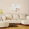 Mirrors Mirror Wall Sticker 18Pcs DIY Acrylic Living Room Decoration Full Body HomeMirrors