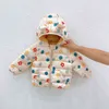 Muababy Unisex Winter Casual Jacket Hooded Warm Jacket Autumn Light Soft Toddler Boys And Girls Clothes Parka Baby Sweaters J220718