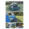 2-3 Pessoas Camping tenda Automática pop-up tenda de família ao ar livre dupla camada impermeabilizada configuração instantânea de mochila portátil tendas H220419