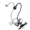 Lampes de table LED lecteur de livre lumière Mini Flexible lumineux pince de bureau lampe de lecture lampe de soin des yeux TableTable