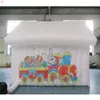 Free Door Ship Outdoor Activities Halloween inflatable tent house with printing for sale