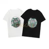 Designer Herren Casual T-shirts Womens Atmungsaktive Stoff Schwarz Weiß Tees Paare Mode Green City Drucken T-shirt Asiatische Größe S-2XL