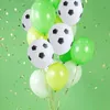 Party Decoration 16Pcs 12 Inch Football Latex Balloons Soccer Balls Birthday Kids Children's Toys Theme GlobosParty