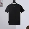 Plein Bear Trube Mens Designer Tshirts Скуткот Череп Человек Мужчина Футболки Классическая высококачественная хип-хоп уличная одежда