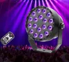 DMX512 Ultraviolette Lichteffekte 18 LED -Stufe Light -Effekt DMX Par Light UV -Projektor Spotlight Sound aktiviert Disco