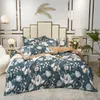 Bedding define um conjunto de quatro peças de seda lavada