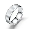 Fashion Charm Jewelry Ring Titanium Steel Black Rings For Women Men Lovers' Gifts