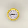 5 sztuk 50 mm okrągły zegar wkład wbudowany - w rzymskich i arbikowych cyfrach dla zamontowanych zestawy do naprawienia Zestawy Wymiana zegara Quartz