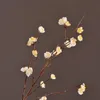 Decorative Flowers & Wreaths Plum Blossom Silk Artificial Branch For Home Wedding DIY Decoration Fake Flower Arrangement Accessories