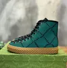 2022 Maxi Sneaker Designer kobiet butów wstążka wykończenia wielbłąd i heban brezentowych butów dla kobiet gumowa podeszwa nowe trampki wysokie góry 1977s tenis rozmiar 35-40