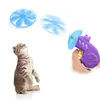 Cat Toys Hämtar spår Toy Flying Propellers Disc Saucers Interactive Dog Pet Chaser Training Supplies C42