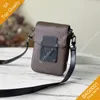 Torby na ramię worki telefoniczne S Lokta pionowa mała paczka M57089 M81522 Modna moda skórzana Pieśćnik Pieszeń Crossbody z B