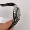ST9 스틸 옐로우 골드 새 모델 베젤 시계 40mm 자동 기계식 손목 시계 고무 스트랩 사파이어 무브먼트 남성 시계