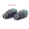 إكسسوارات الإضاءة أخرى 50x 12V BNC DC Connecors ذكر موصل محول الطاقة الإناث الإناث 5.5x2.1mm Coax Cat5 لشريط LED