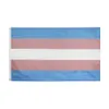 Трансгендерная гордость флаг 3x5ft с Grommets LGBTQIA Trans Pride 90x150CM