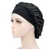 Bonnet de nuit en Satin couleur unie bonnet de nuit bonnet de soin des cheveux bonnet de nuit pour femmes hommes unisexe casquettes 10 pièces