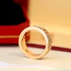 Designer ring för man mode ring för kvinna diamant ring set anello di lusso anillos hombre luxe bague femme bagues femme designer smycken kvinna femme bijoux luxe