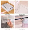 의류 옷장 저장 접이식 이불 상자 대용량 선데이 주최자 스틸 프레임 홈