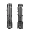 Ny Super Bright XHP100 9-cell LED-ficklampa USB-uppladdningsbar 18650 eller 26650 Battery Zoom Mobile Power Function Flashlight 5-lägen