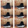 Роскошные детские кроссовки с носками для бега Детская детская обувь Crew Sock Runner Кроссовки Детская обувь Высокие кроссовки унисекс New Edition