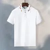 2022 Summer Men Polo Рубашки роскошные высококачественные бренды вышивайте рубашки поло в рубаш