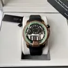 0 0 Orologi meccanici automatici da uomo quadrante 45mm cassa in acciaio pregiato 316L movimento NH05 impermeabile 50m Orologio da uomo con cinturino in gomma