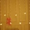 Strings LED Twinkle Star Curtain Lights Romantic Christmas Wedding Indoor Decoration String Light Remote-control 8 Modes USB Ball LampsLED