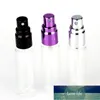 20st / mycket ny 5ml 10ml resor bärbar parfymflaska Spray flaskor prov tomma behållare förstärkare mini påfyllningsbara flaskor