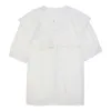 Женские блузкие рубашки белая рубашка с коротки