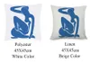 쿠션/장식 베개 Henri Matisse Art Painting Portrait Cushion Covers 간단한 선 그리기 장식 리넨 및 폴리 에스테르 케이스 소파 DE