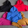 Double Couche Saison 6 Sweat À Capuche Hommes Femmes Haute Qualité Solide À Capuche Plus Velours Polaire À Capuche Ye Sweatshirts T220721