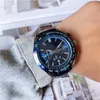 Multifonction Hommes Montre Relogio Masculino Hommes Montres De Luxe Montres-Bracelets En Plein Air Chronographe À Quartz Batterie Moonwatch Profession269y