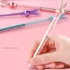 Exquisite diamond advertising neutral scepter pen signature gem ballpoint pens crystal colorful pen LK144