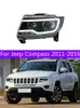 Car head lights for Jeep Compass LED Headlight 2011-16 GRAND CHEROKEE front lamp LED daytime turn signal headlights