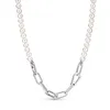 Collier en argent Sterling 2021 100% 391455C01, nouveau, à la mode, de luxe et de charme, adapté au bricolage, bijoux originaux pour femmes, cadeau, 925