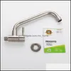 304 Stainless Steel Wall-Mounted Single Cold Faucet Kitchen Water Tank Lead- Tal Drop Delivery 2021 Bathroom Sink Faucets Faucets Showers