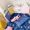Poduszka/poduszka dekoracyjna 4PCS Nordic Style Baby Kids Pościelka Poduszka Urodzona ciepłe super miękkie poduszki do spania Decor Dechushon/dekoracyjny