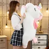 25-100cmkawaii Giant Unicorn Plush Toy Soft Stuffed Unicorn Soft Dolls Animal Horse Toys For Children Girl Pillow Birthday Gifts