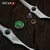 Titan professionell frisör sax skärande gallring frisörsalong barberare verktyg 220317