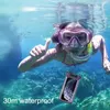 Party Favor Waterproof Bag PVC Ochronne torby na telefon komórkowy torebka telefon komórkowy Fordiving Swimming Sports for iPhone 6 7/6 7 Plus S 6 7 Note 7