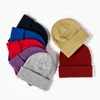 2021 Winter Hats For Women Men New Hats Knitted Solid Cool Hat Girls Autumn Female Beanie Warm Hood Random Cap wholesale J220722