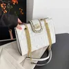 70% factory online sale handbag small square bag embossed big rivet solid color Single Shoulder Bag