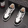 Luxury Designers Dress Wedding Party Shoes Fashion White Sports Casual Sneakers Round Toe Thick Bottom Business Leisure Driving Walking Loafers N232